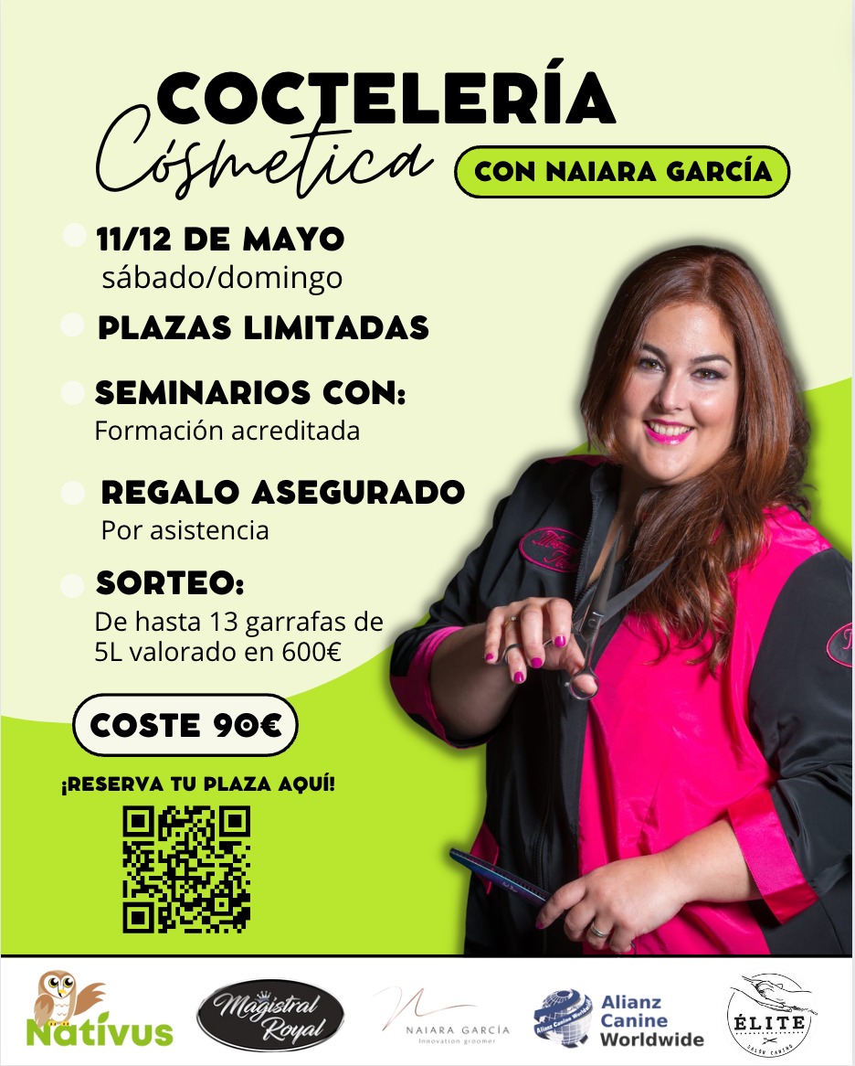 seminario coctelería cosmética