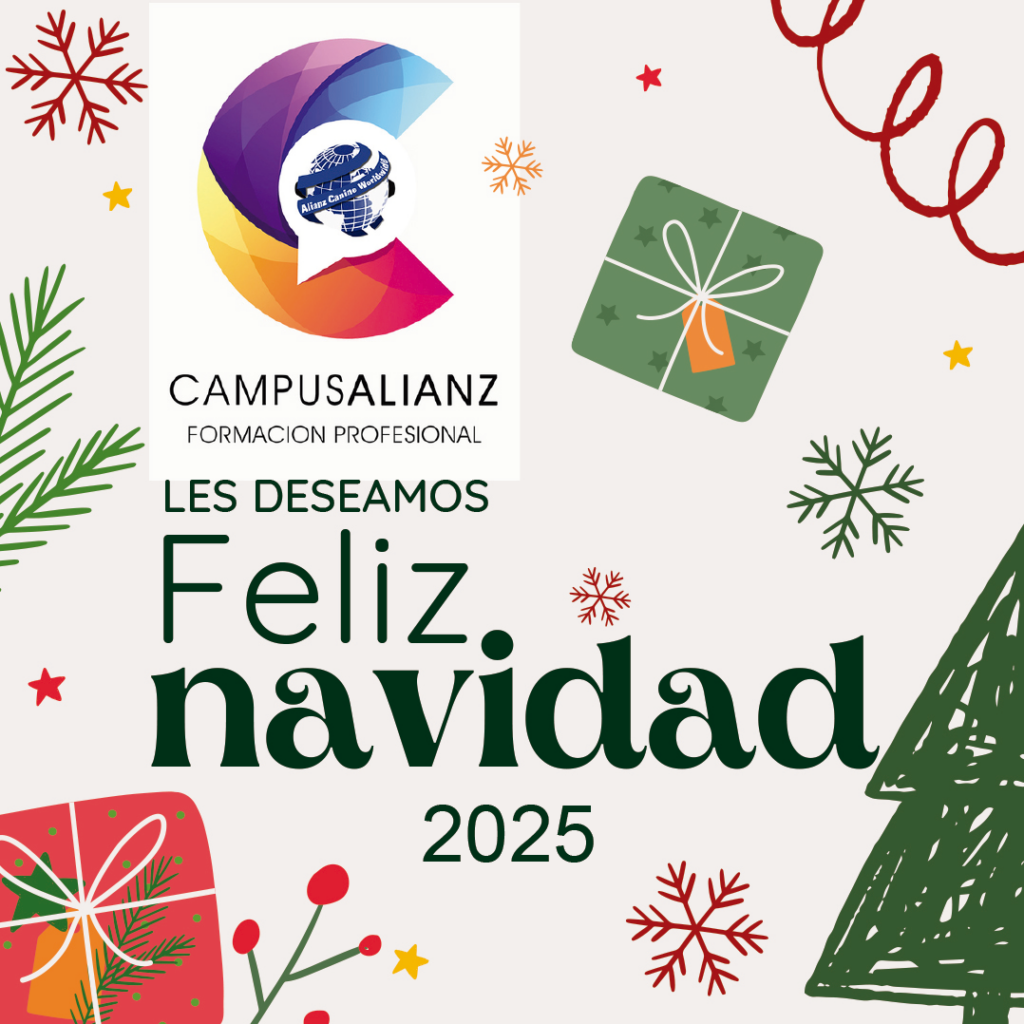 Desde Alianz Formación deseamos una Feliz Navidad llena de ilusión y aprendizaje