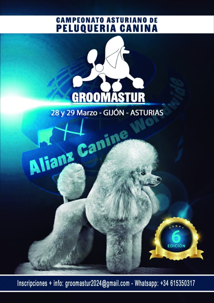 CAMPEONATO ASTURIANO DE PELUQUERÍA CANINA, GROOMASTUR 2026