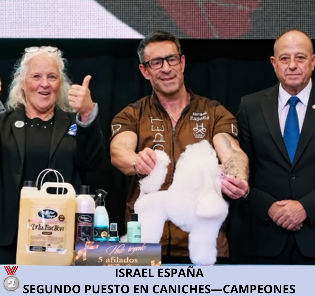 Israel España - Segundo puesto Caniches Campeones