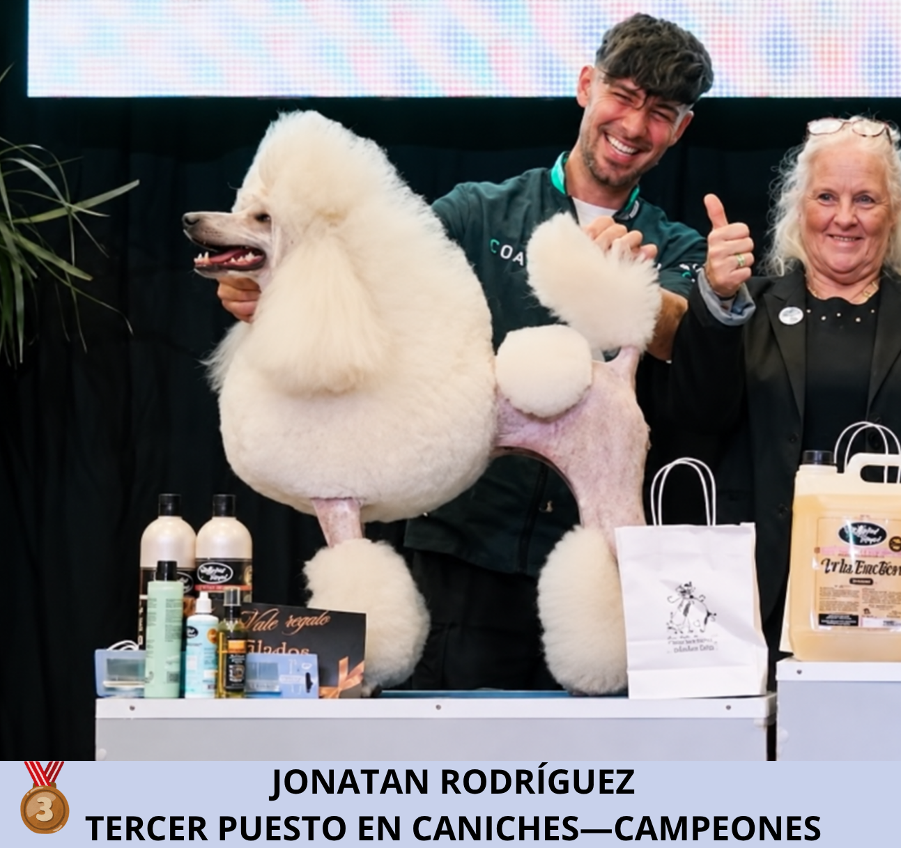 Jonatan Rodríguez - Tercer puesto Caniches Campeones